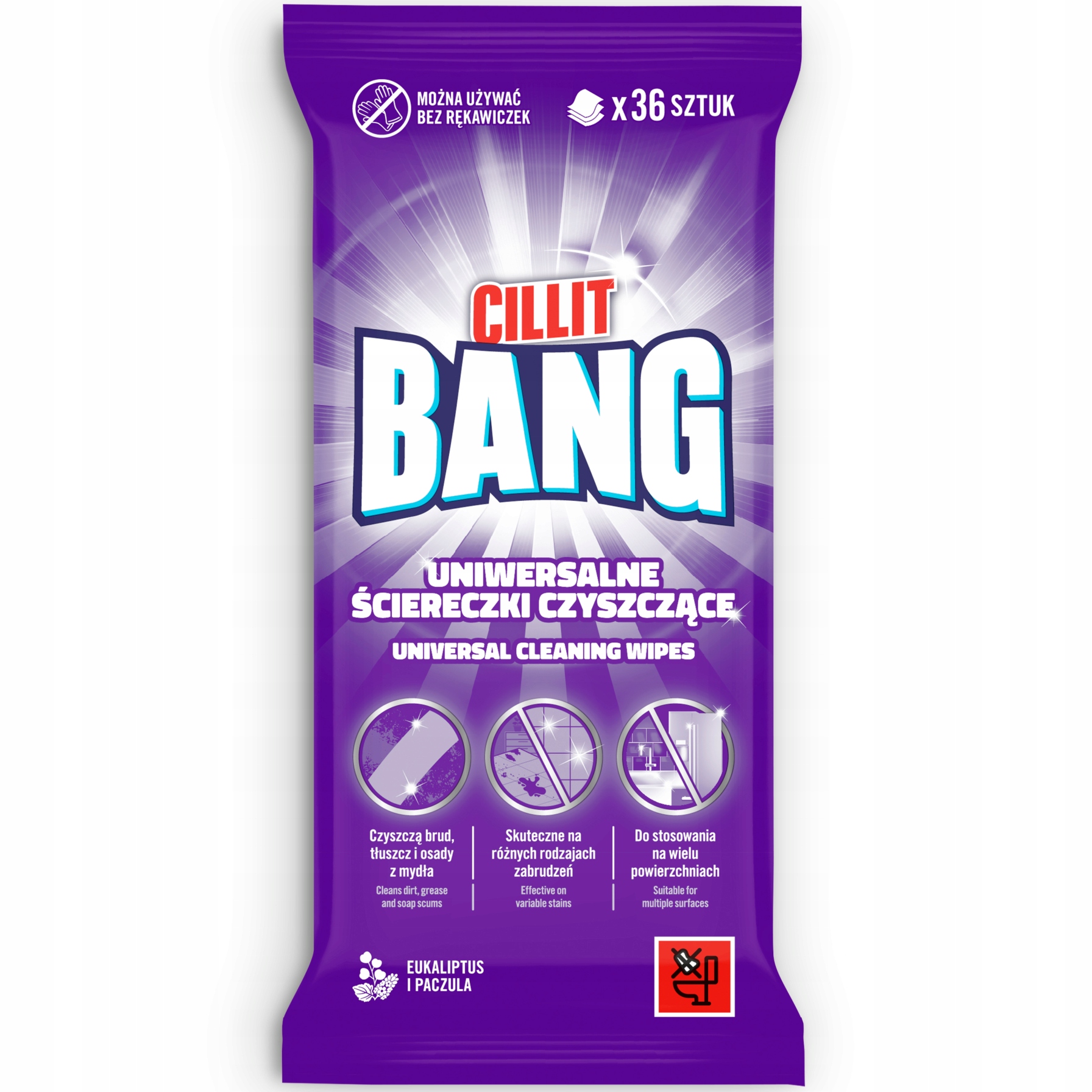 Ściereczki Uniwersalne Cillit Bang – Skuteczne czyszczenie w każdym domu