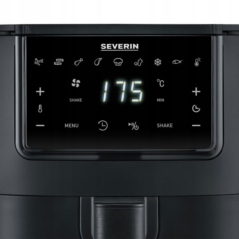 Intuicyjny panel dotykowy z 8 automatycznymi programami