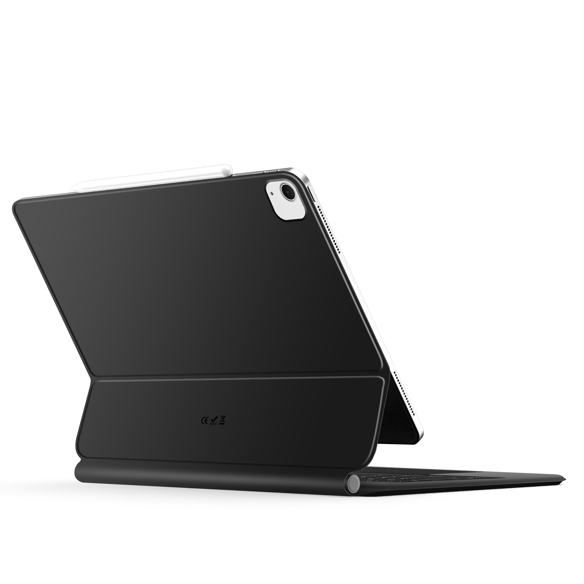Zestaw zawiera etui, klawiaturę i kabel USB