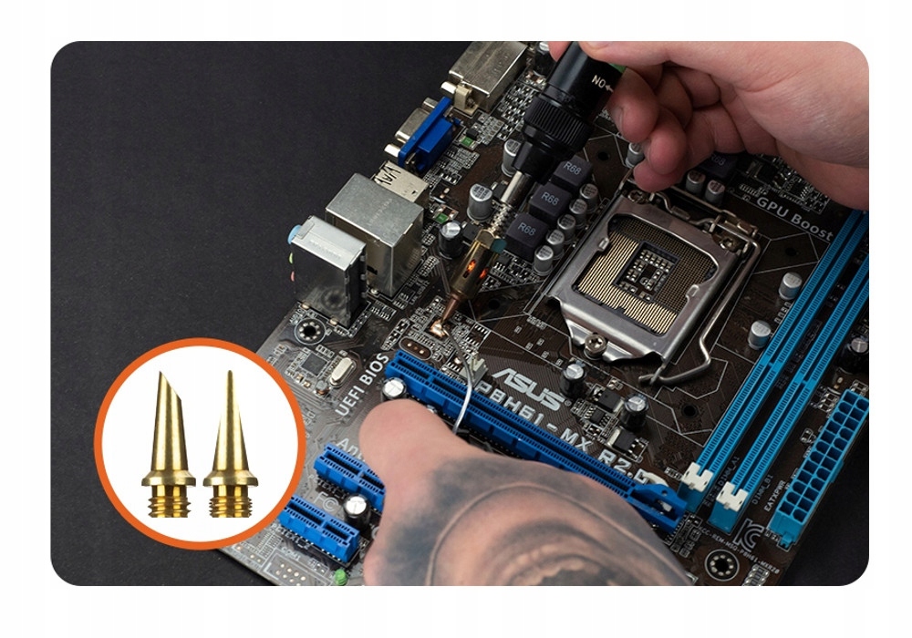 Trzy funkcje w jednym – lutownica, opalarka, palnik gazowy