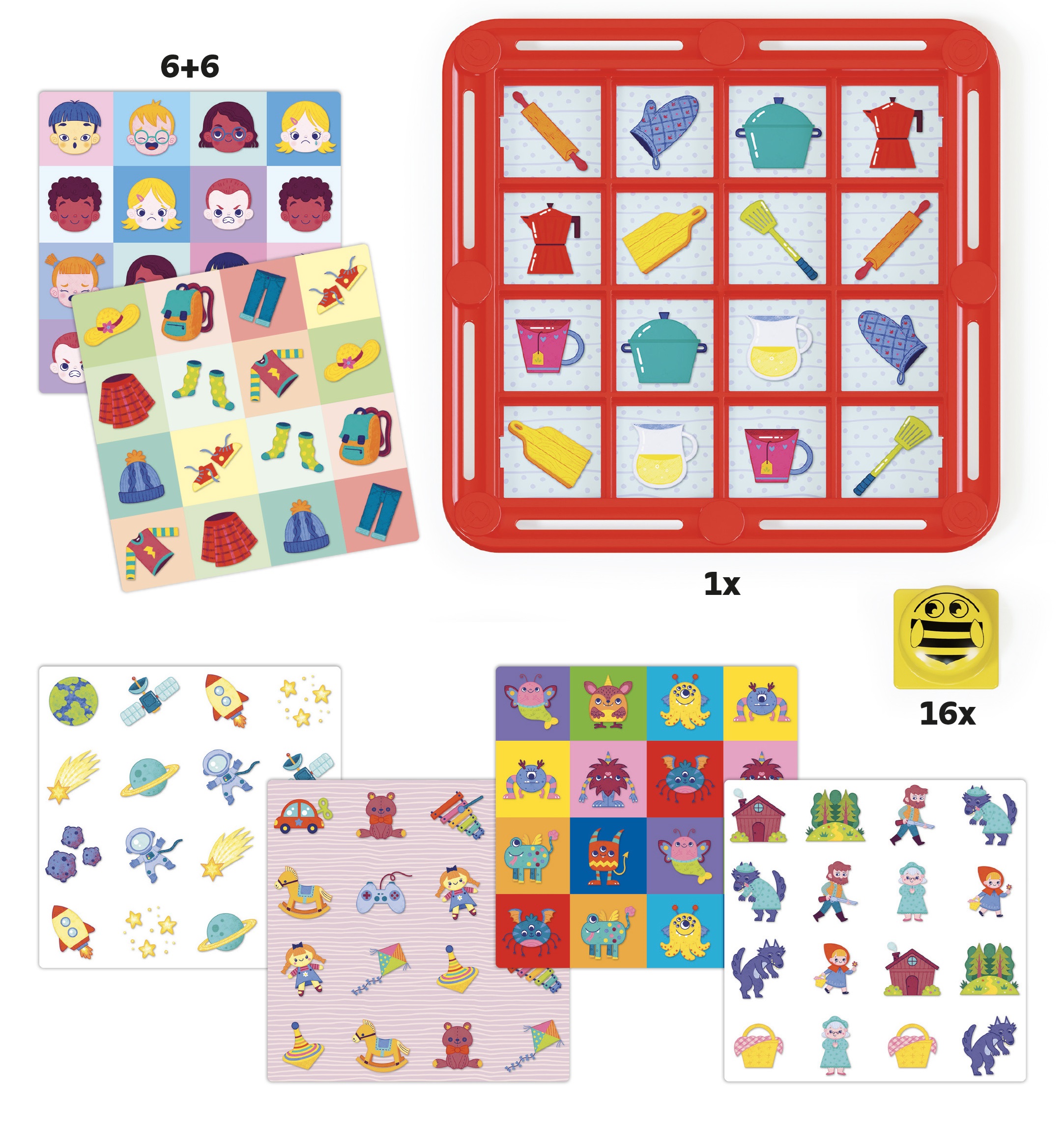 Wymienne karty i oryginalne ilustracje