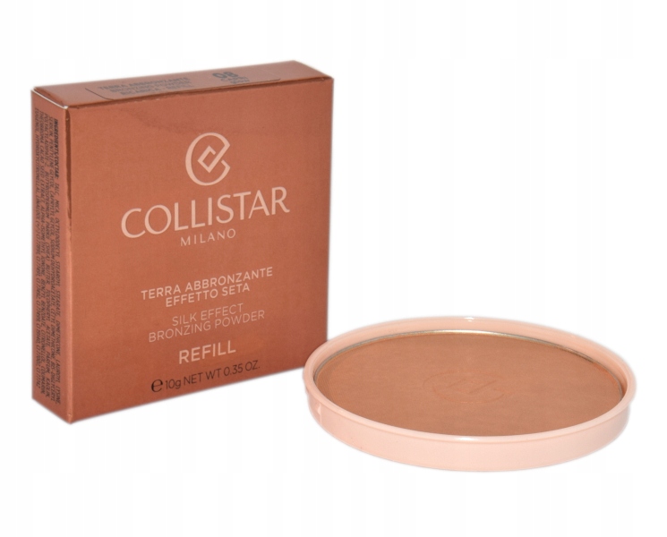 Collistar Silk Effect Bronzing Powder 08 Capri Glow Refill – Idealny puder brązujący dla każdej kobiety
