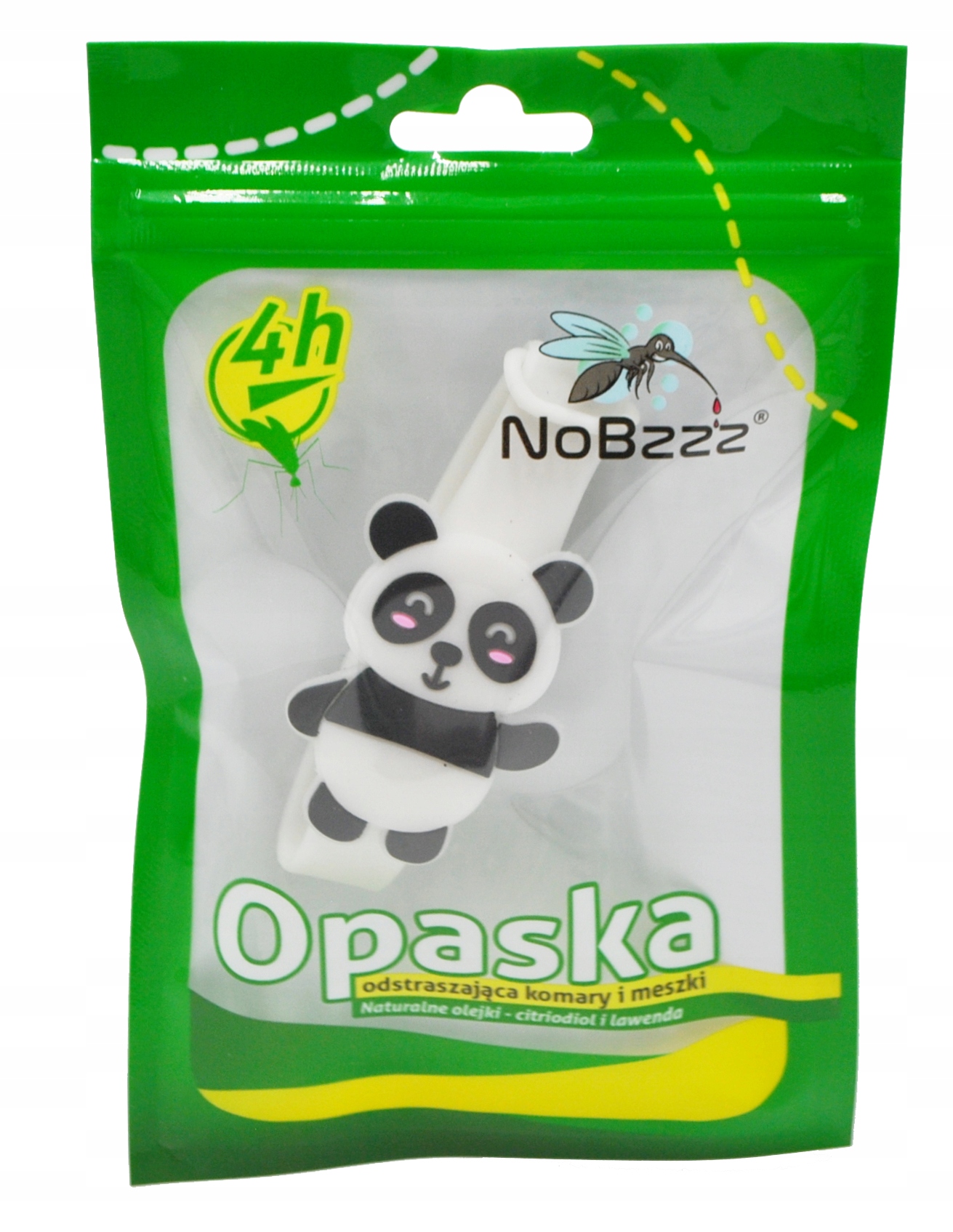 NoBzzz OPASKA NA KOMARY i MESZKI DLA DZIECI Panda – Skuteczna ochrona przed owadami
