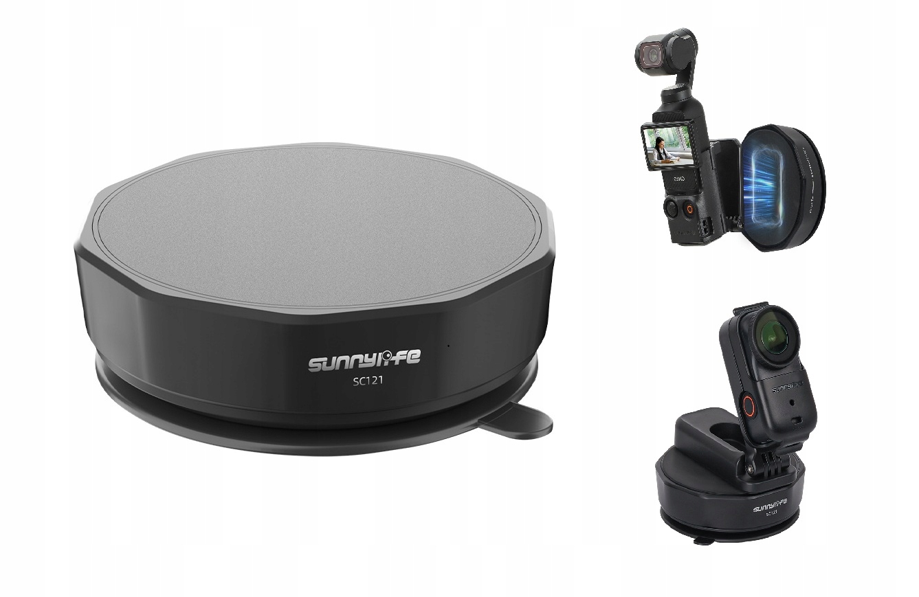 Uniwersalne zastosowanie dla kamer GoPro, DJI i Insta360