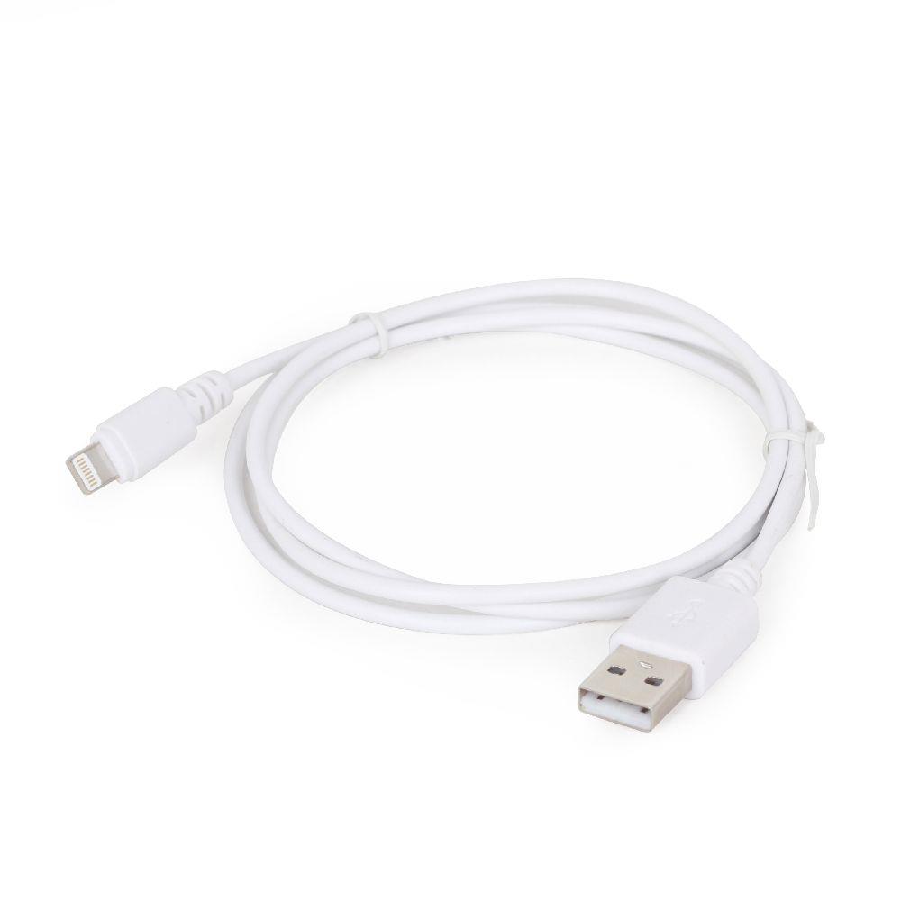 Kabel USB-A - Lightning 1 m Biały