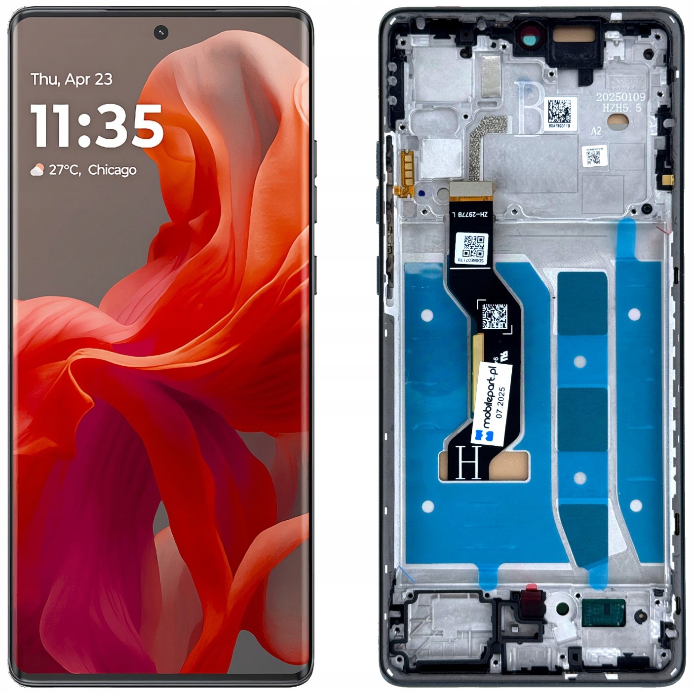 Wyświetlacz do Motorola Moto G85 5G LCD XT2427 Ekran Incell Ramka – Idealne rozwiązanie dla Twojego smartfona