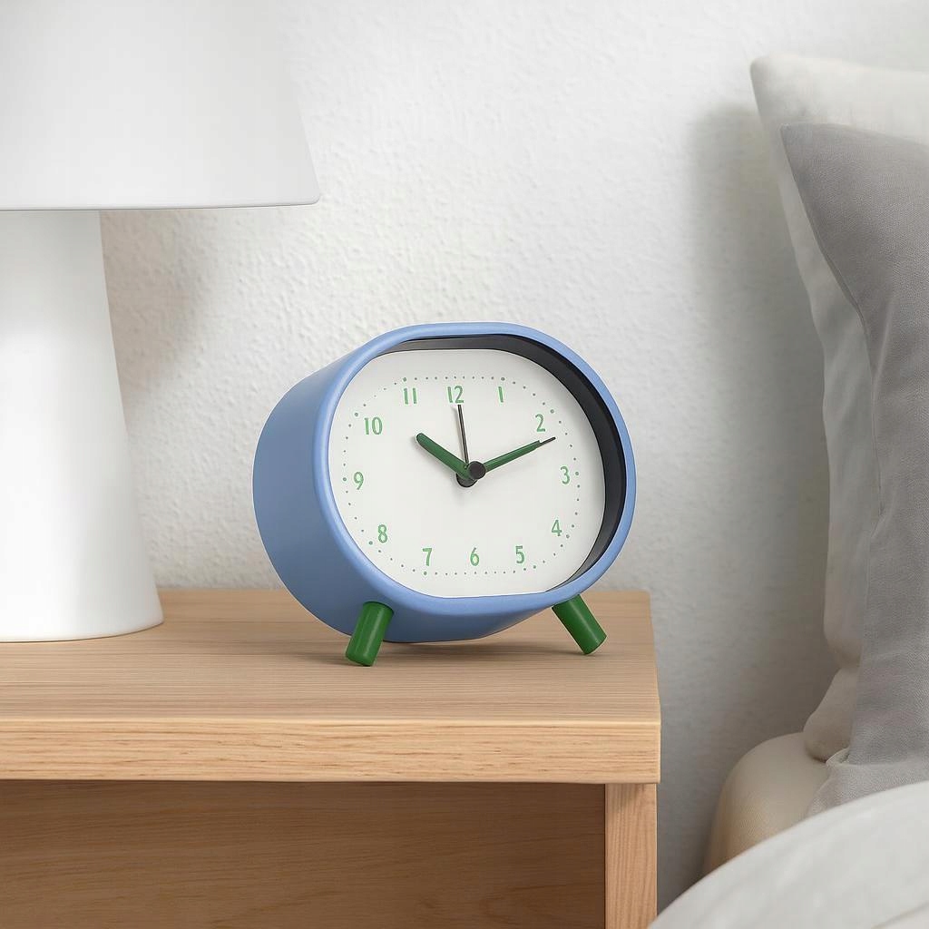 Budzik metalowy VAKNA – Elegancja i funkcjonalność w Twoim wnętrzu