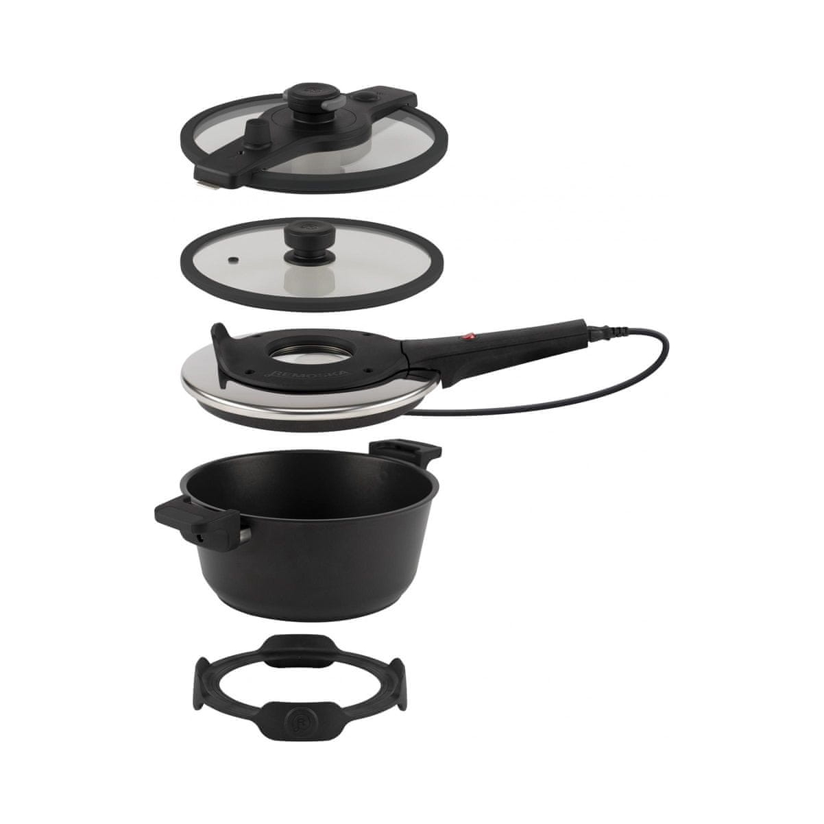 Prodiż Remoska T41/42 Tria Czarny – Wielofunkcyjne urządzenie kuchenne