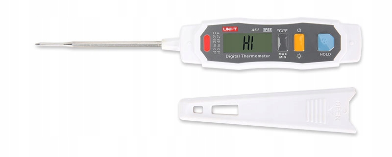 Szybkie pomiary temperatury – Zakres od -40°C do +250°C