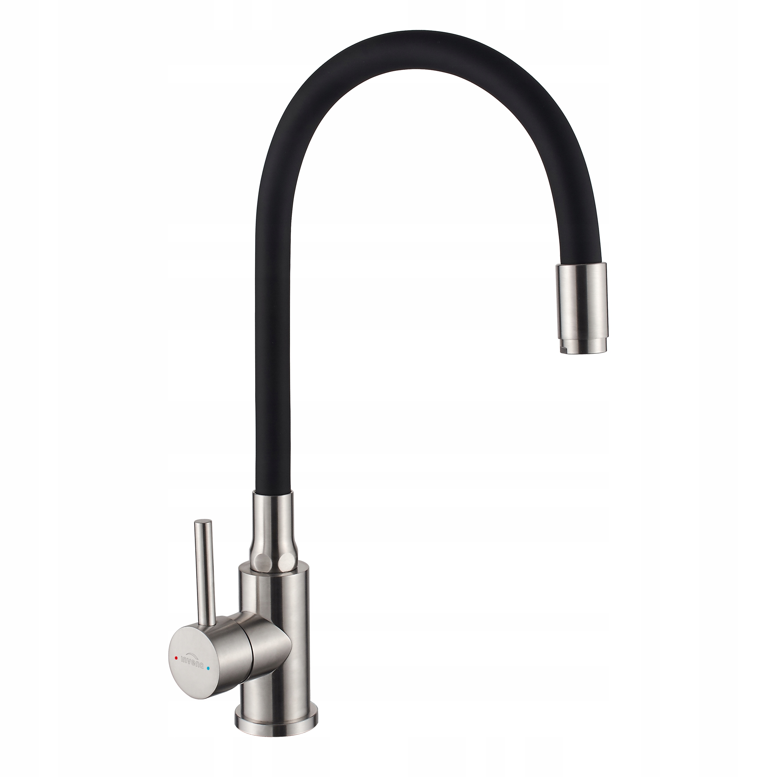 Bateria kuchenna Invena Silva, inox/czarny BZ-86-043-L – Elegancja i funkcjonalność w Twojej kuchni