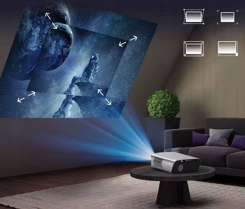 Autofokus TOF – Automatyczne ustawienie ostrości i korekcja trapezu