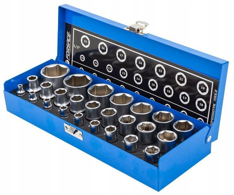 Praktyczne metalowe pudełko z pianką – idealna organizacja narzędzi