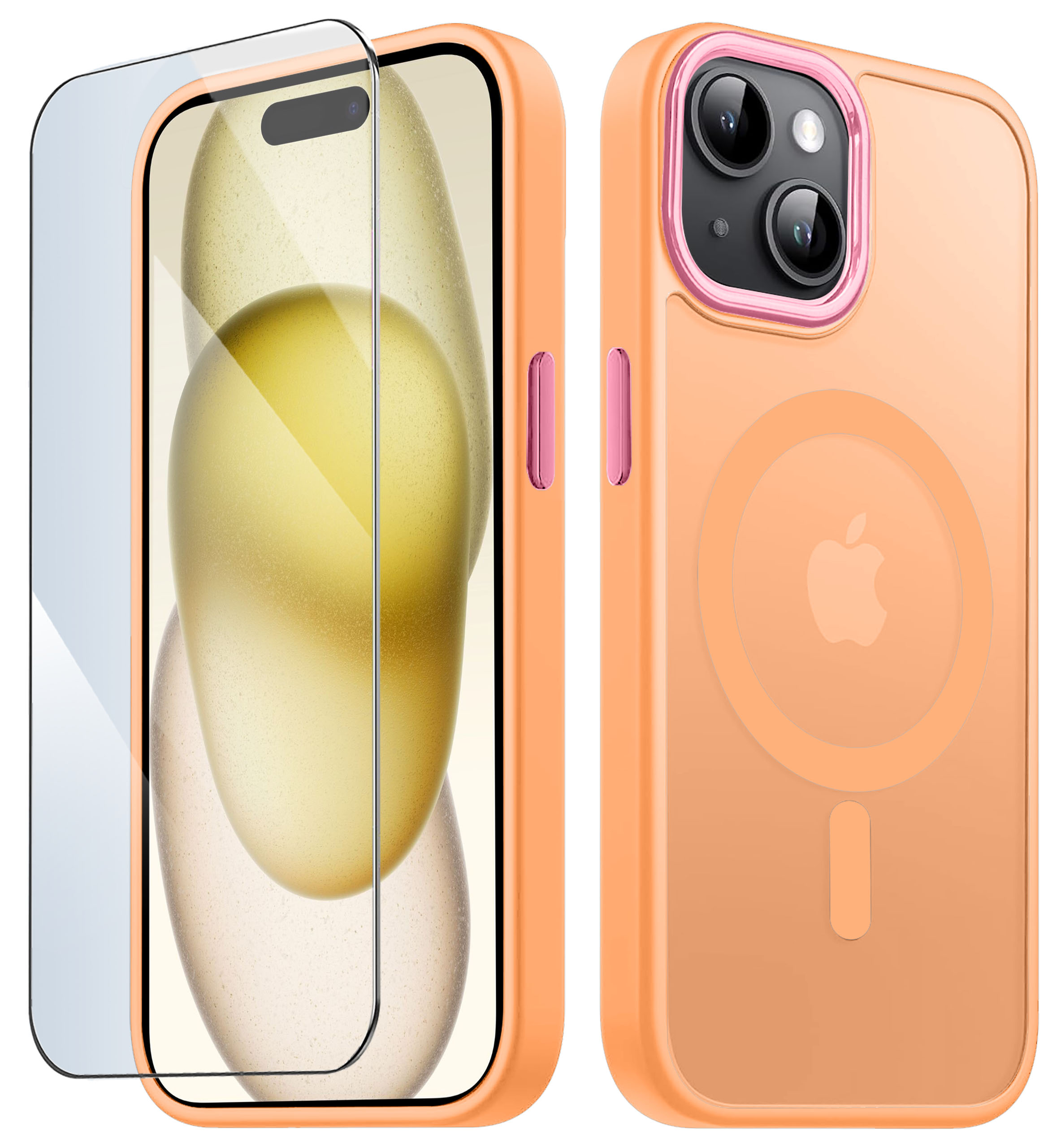Etui Do iPhone 15 Plus Do MagSafe Matowe Matt Case – Ochrona i styl w jednym