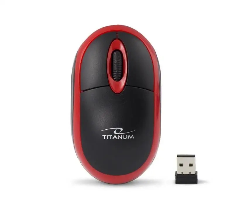 Mysz bezprzewodowa Titanum Vulture 3D (TM116R) – Komfort i wydajność w pracy