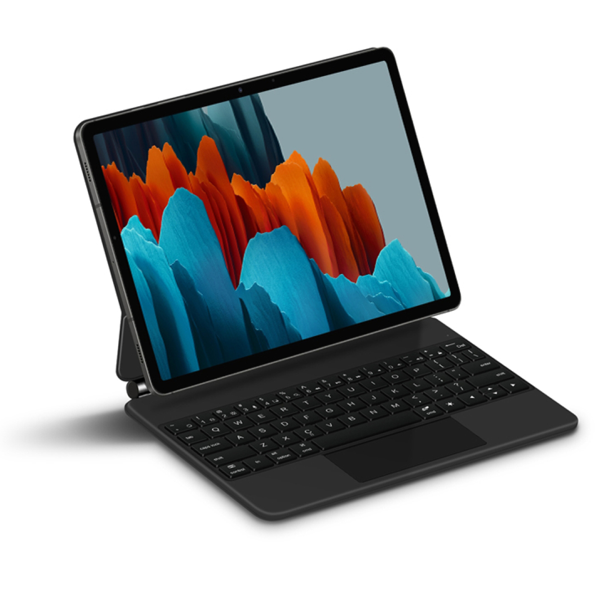 Magnetyczne etui z klawiaturą Supero do Galaxy Tab S7 FE/S8+/S9+/S9 FE+ – Idealne połączenie funkcjonalności i stylu