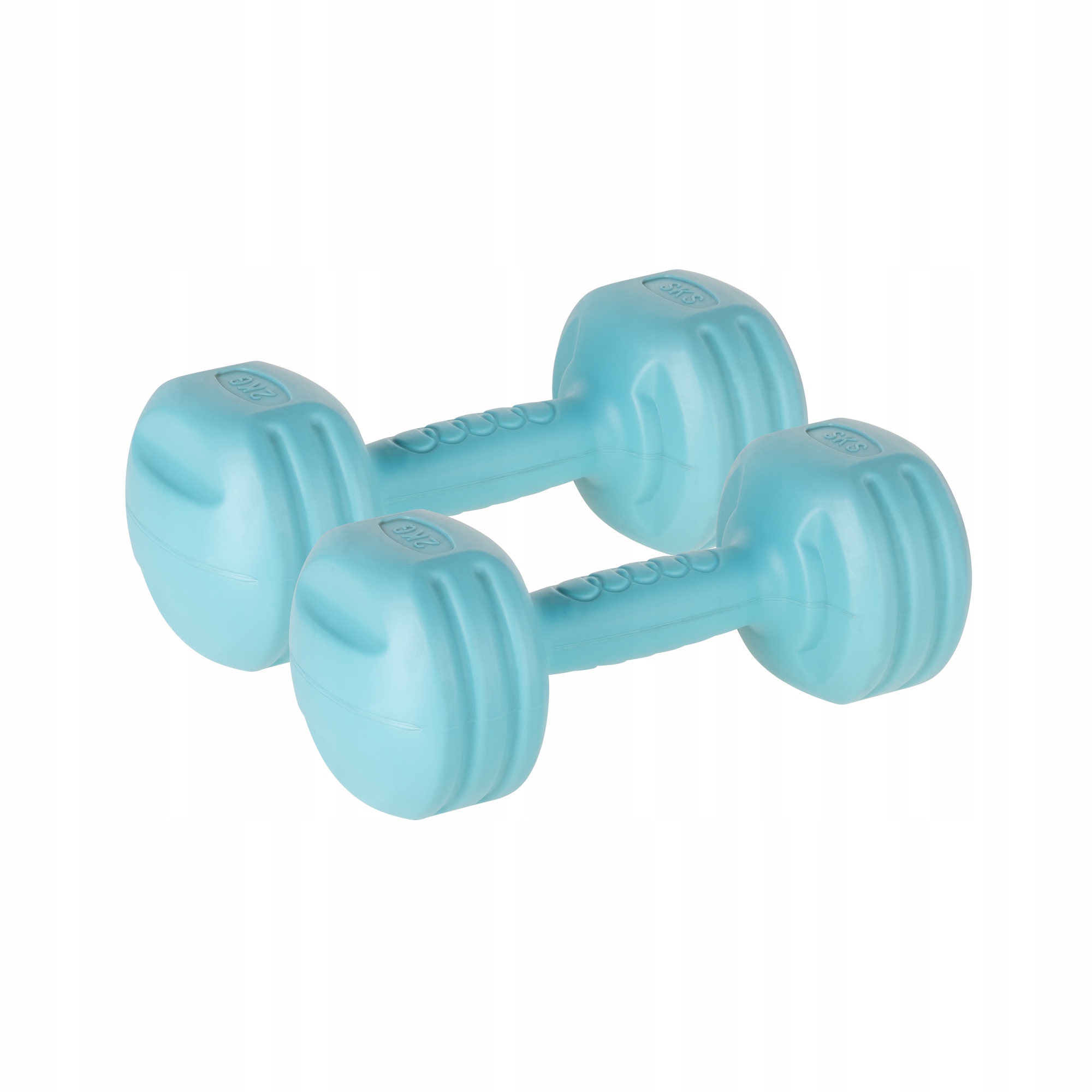 Hantelki bitumiczne 2x 2kg REBEL ACTIVE – Idealny sprzęt do treningu w domu