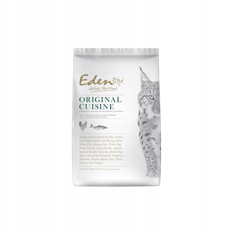Eden Original Kuchnia 10kg – Pełnowartościowa karma dla kotów