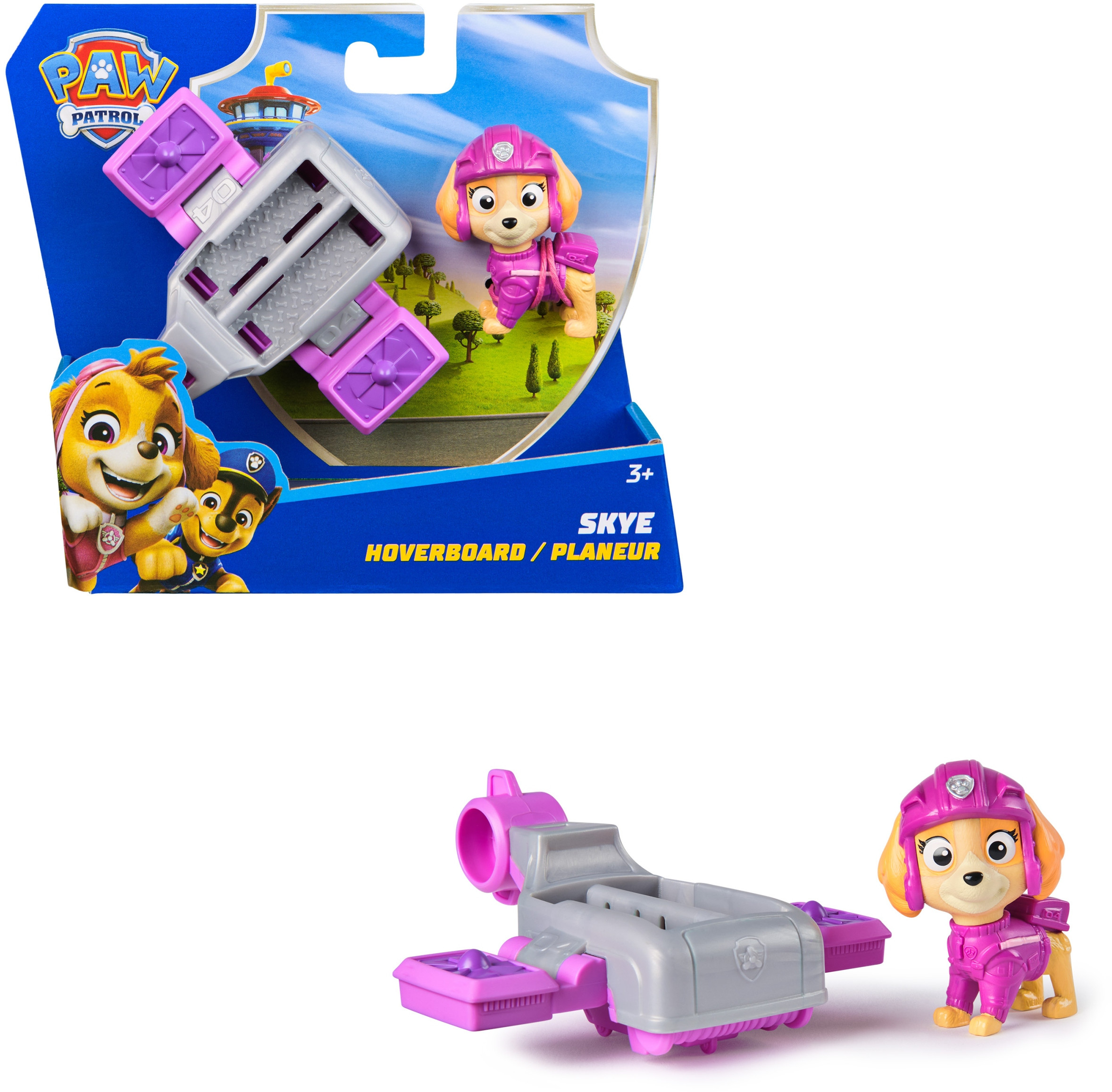 Zestaw zawiera figurkę i pojazd