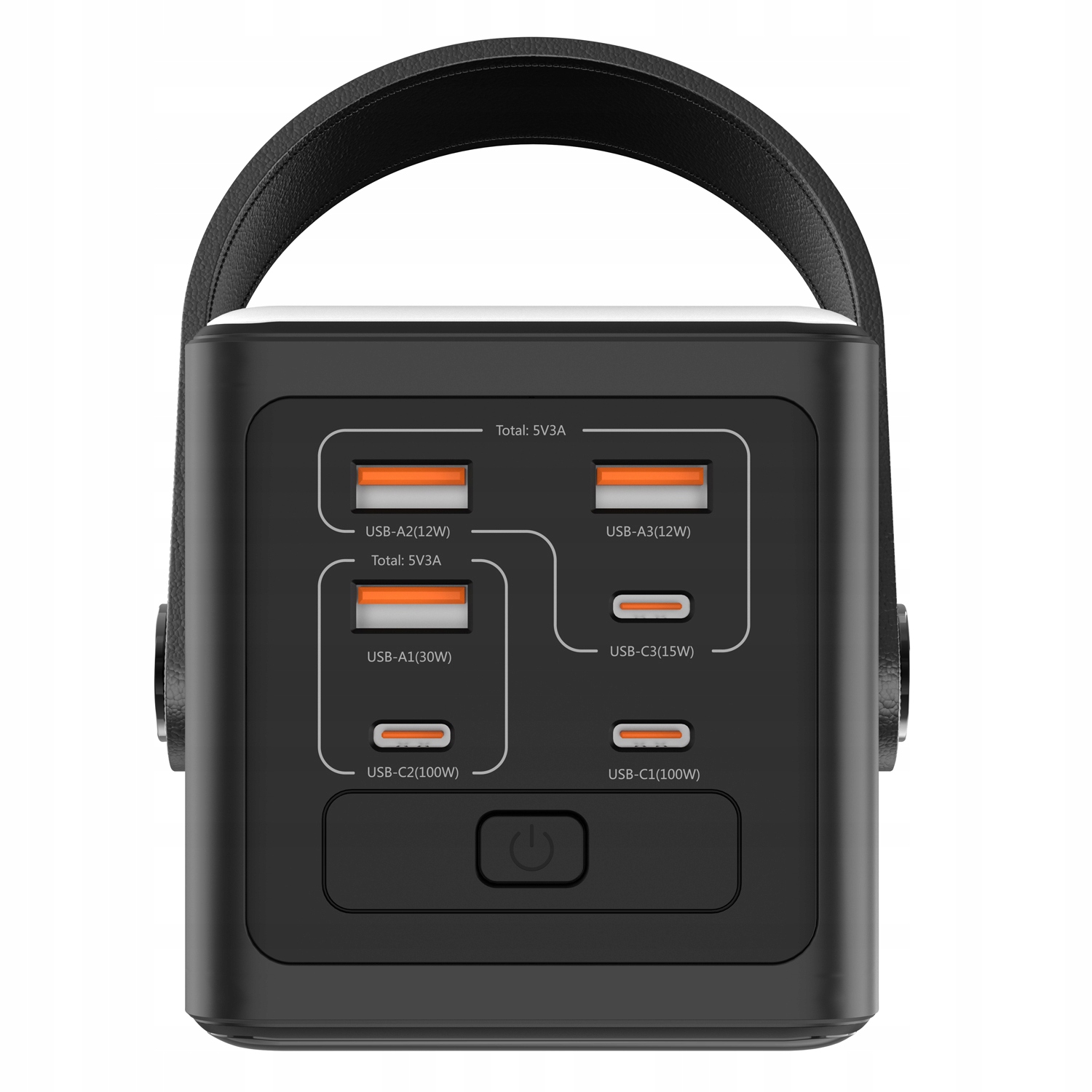 Sześć portów USB – Ładuj wiele urządzeń jednocześnie