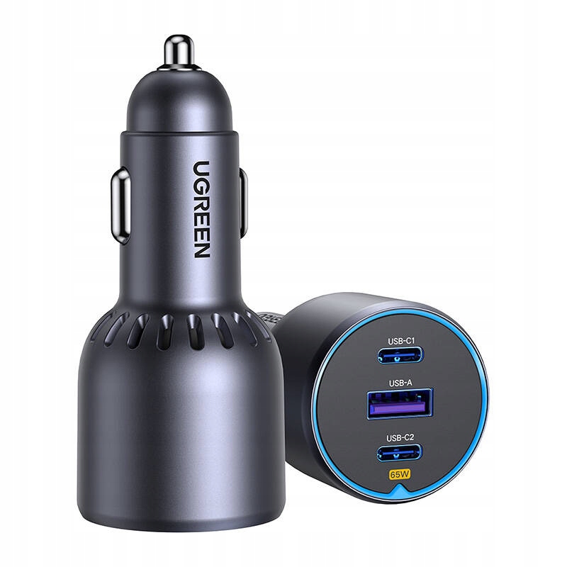 Potrójne porty ładowania – Szybkie ładowanie trzech urządzeń jednocześnie
