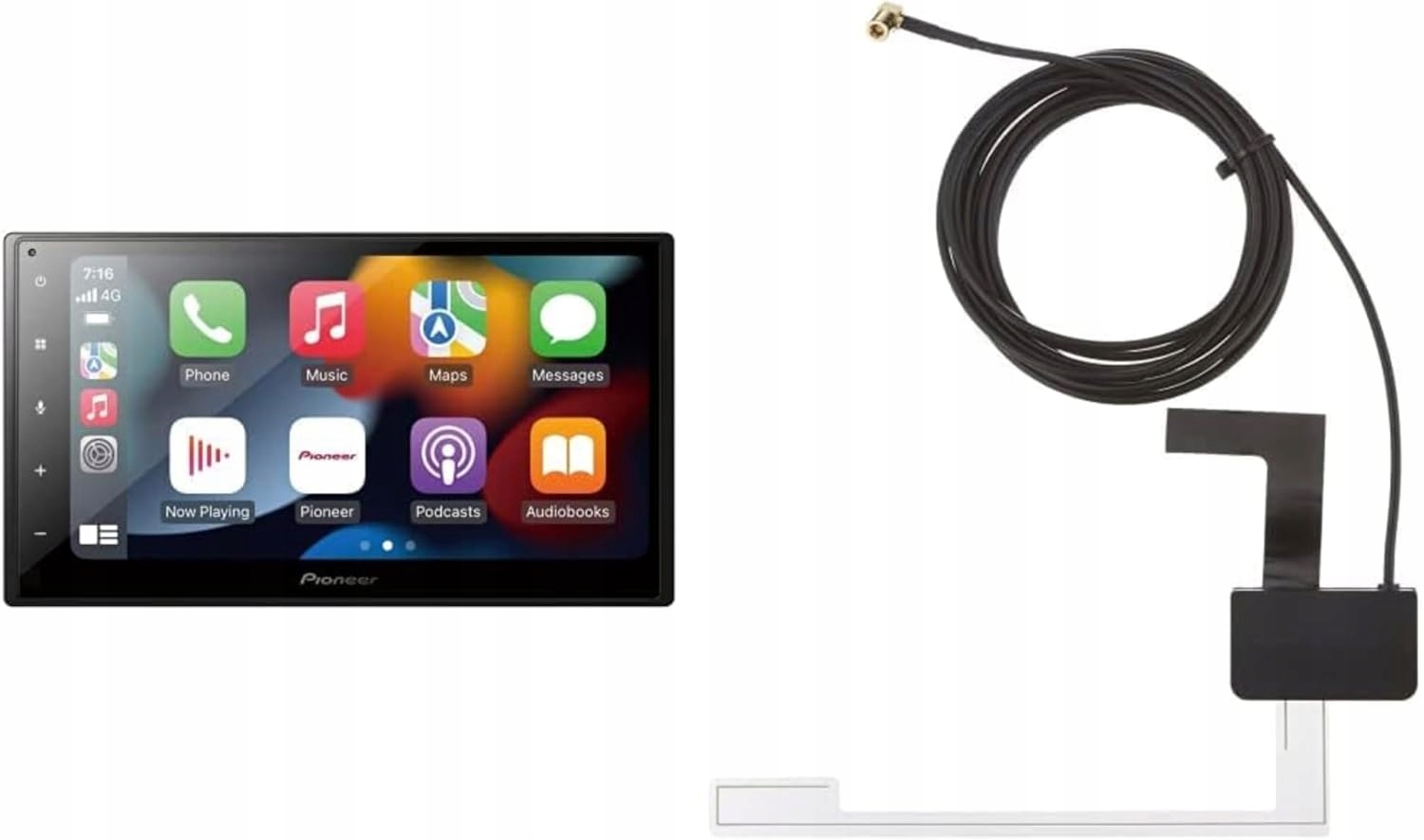 Pioneer SPH-DA360DAB-AN – Odbiornik multimedialny 2-DIN z ekranem dotykowym 6,8''