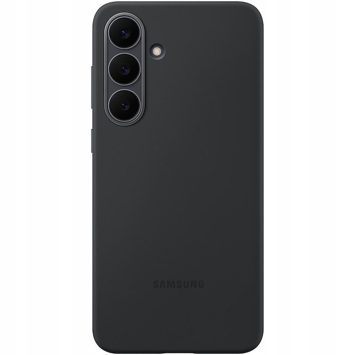 Etui Samsung Silicone do Galaxy S25 FE czarny – Elegancka ochrona dla Twojego smartfona
