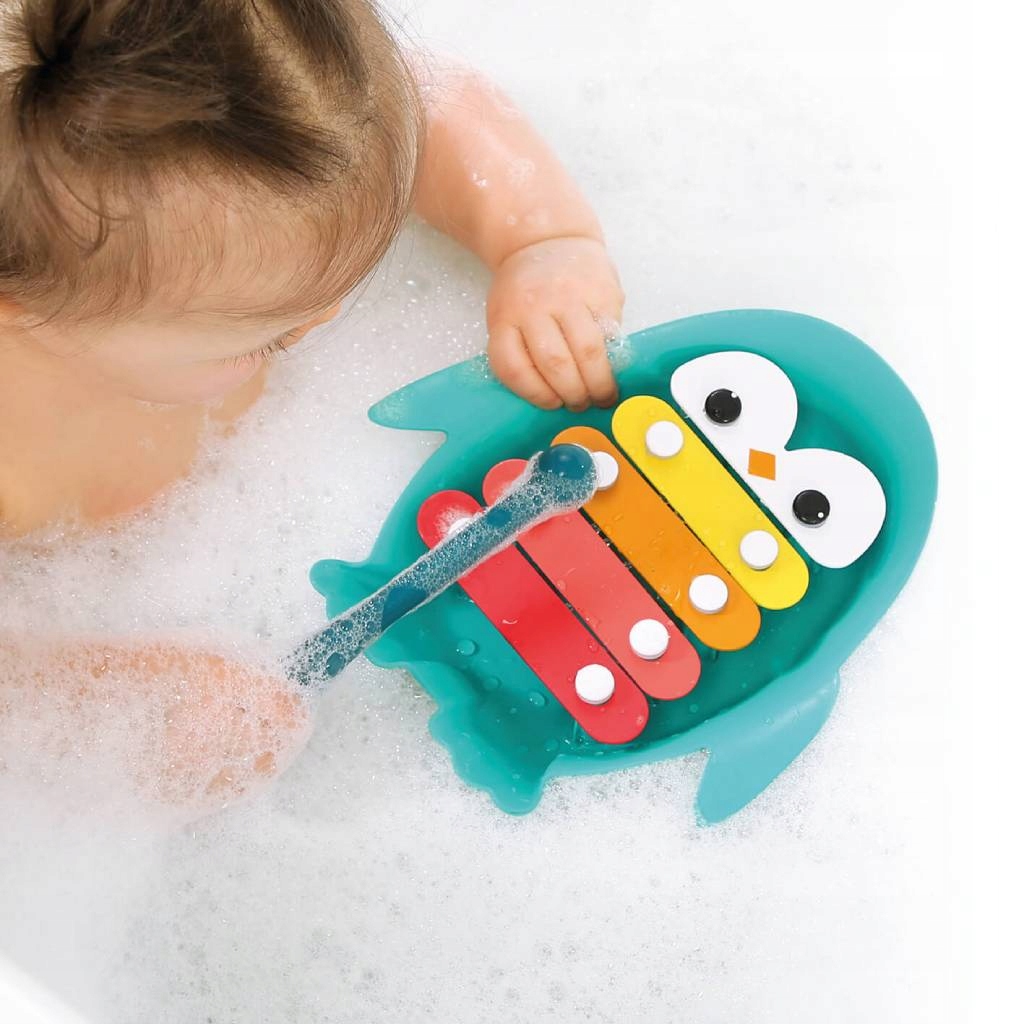 Muzykalne cymbałki w kształcie pingwinka