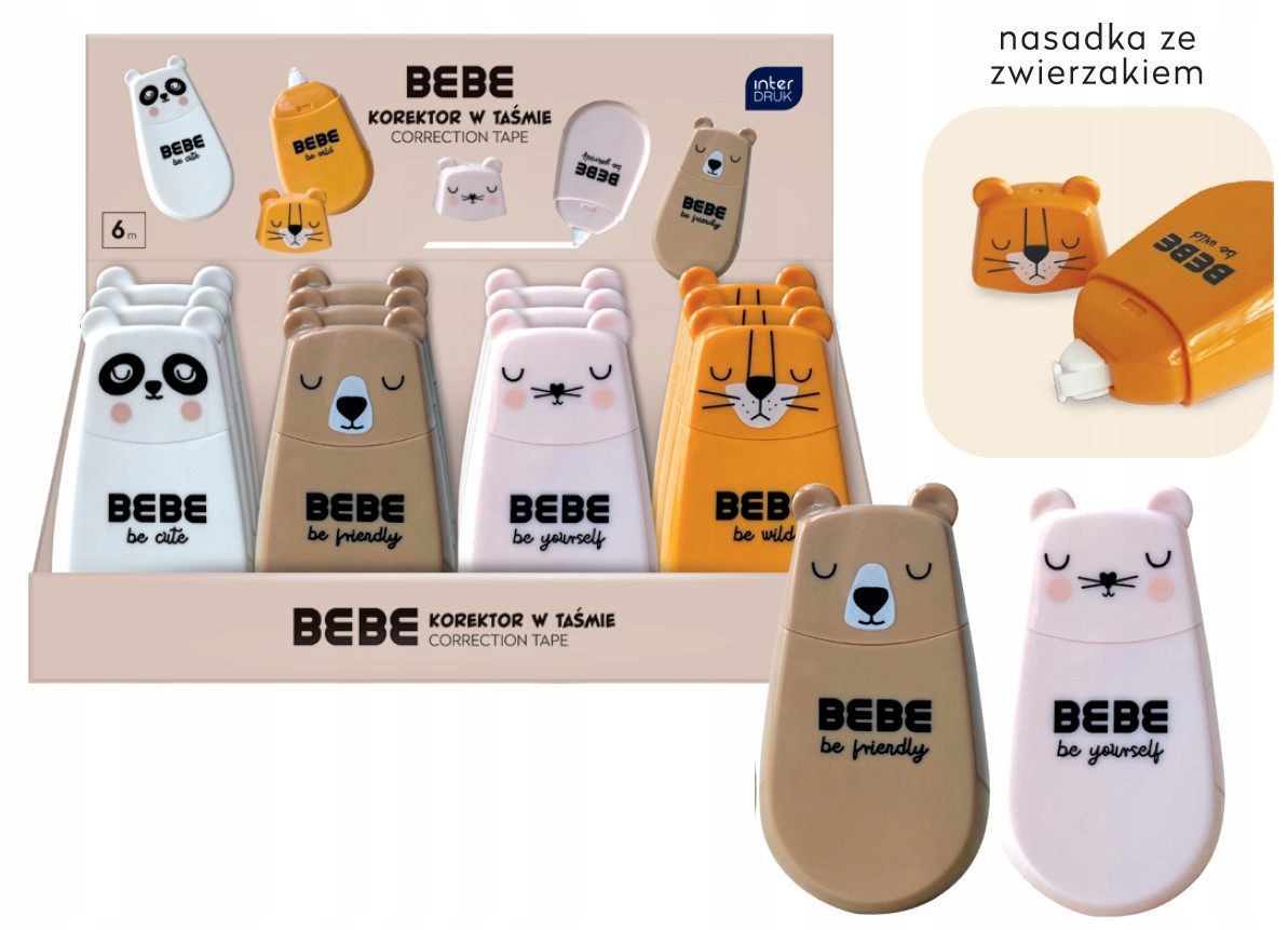 Korektor w taśmie BB Friends 6m – Niezbędny element każdego ucznia