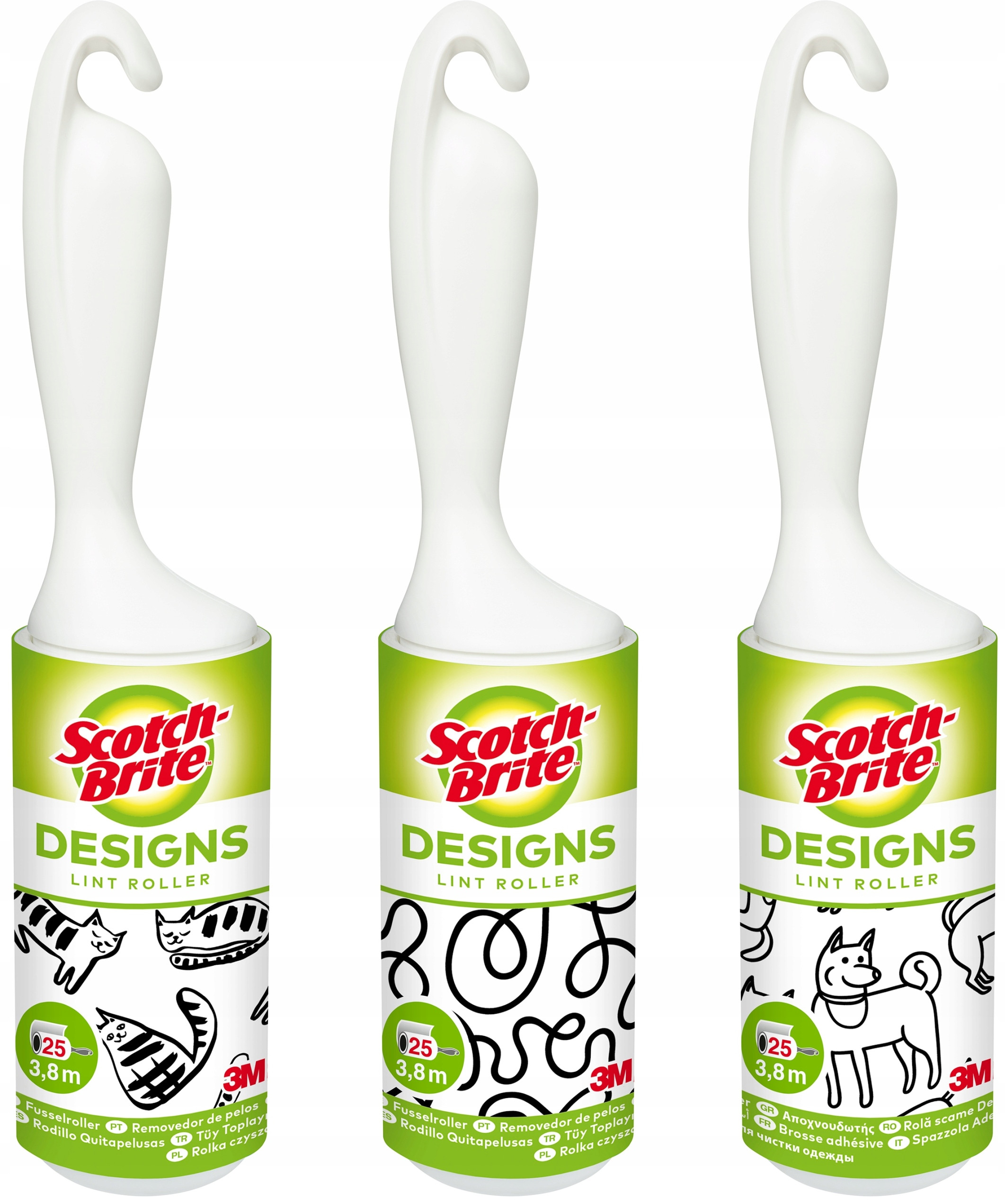 Golarka do ubrań 3M Scotch Brite Rolka Do Czyszczenia Designs 3,8m – Efektywne czyszczenie ubrań