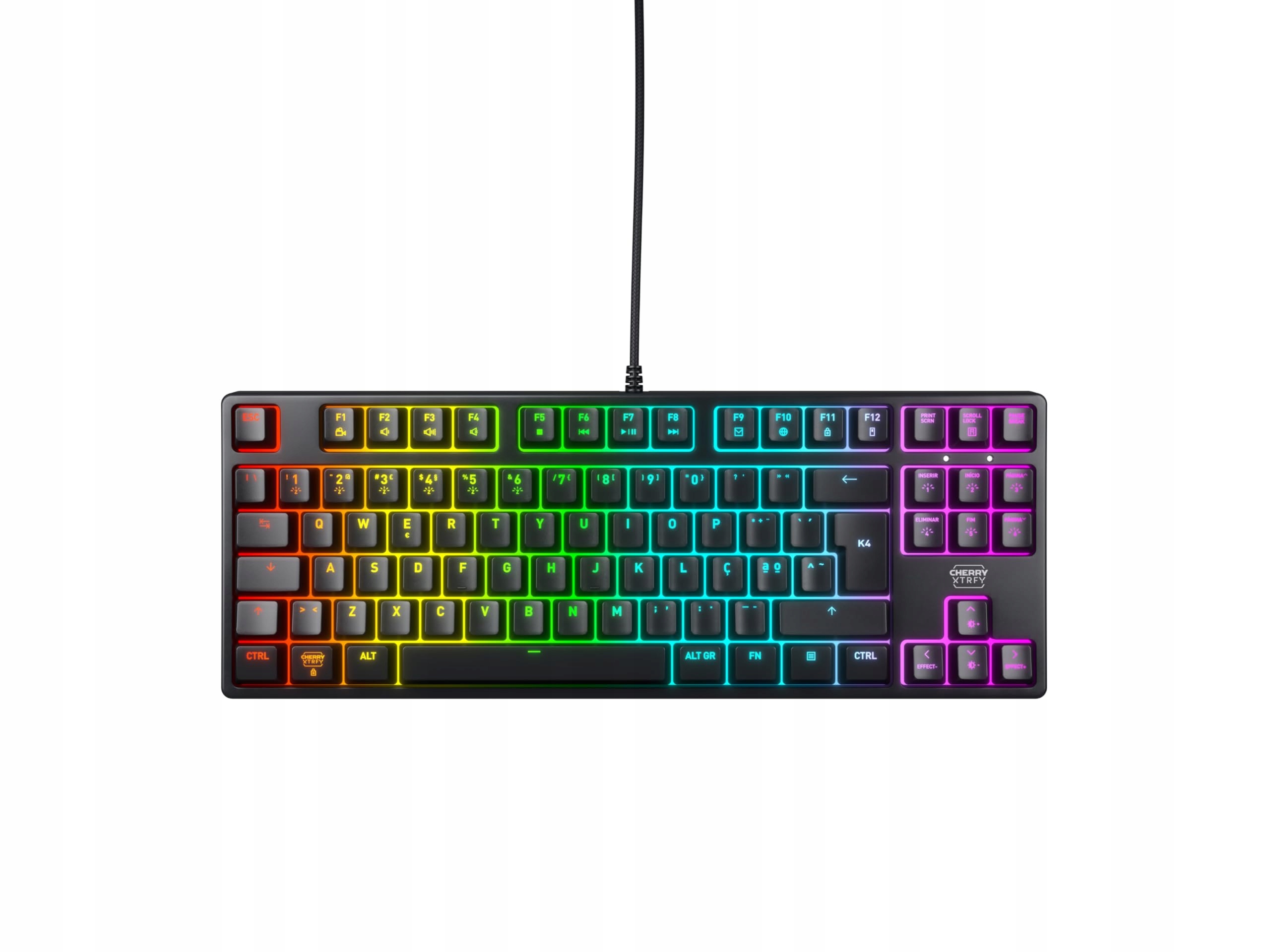 XTRFY K4V2 TKL – Przewodowa klawiatura dla graczy z podświetleniem RGB