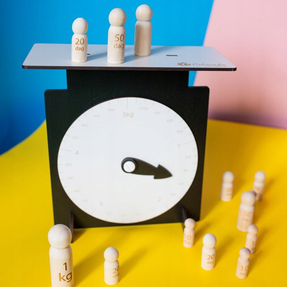 Waga do nauki zamiany jednostek masy – Idealna pomoc edukacyjna dla dzieci