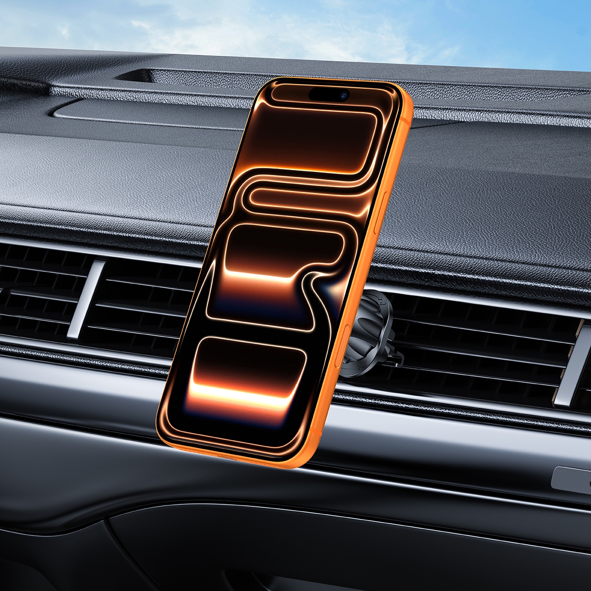 Funkcjonalność montażu na kratce nawiewu