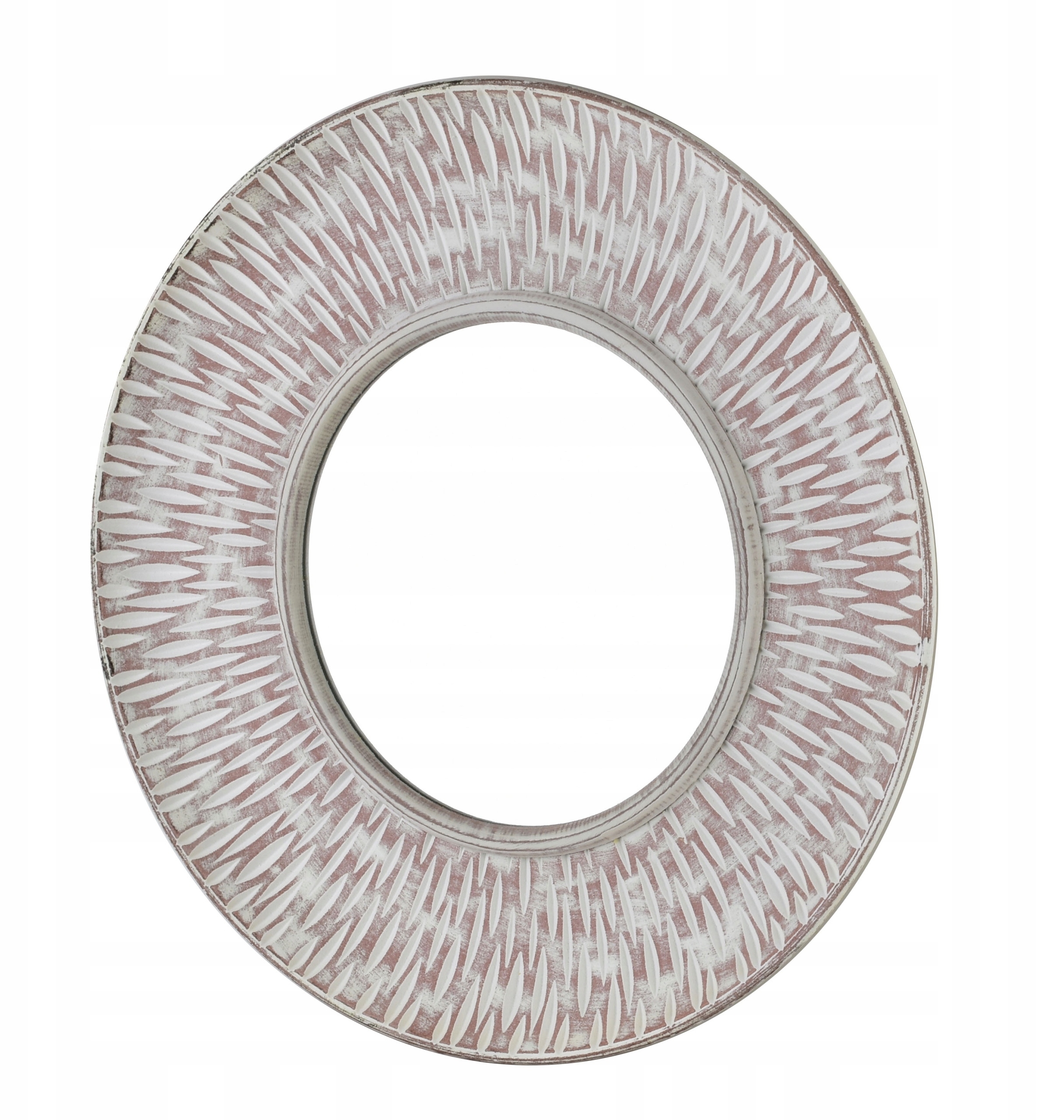 Okrągłe lustro z drewnianą ramą – Idealne do każdego pomieszczenia