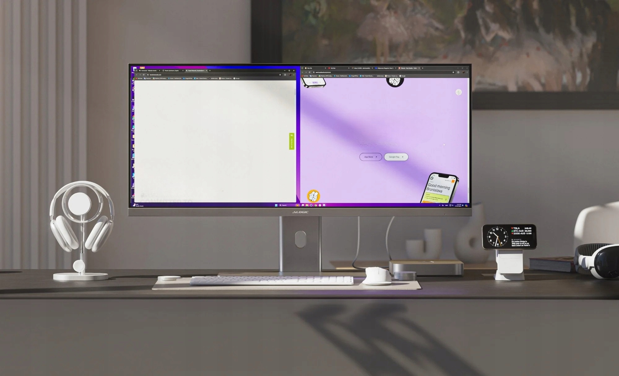 Wbudowane głośniki i USB hub – wygoda użytkowania