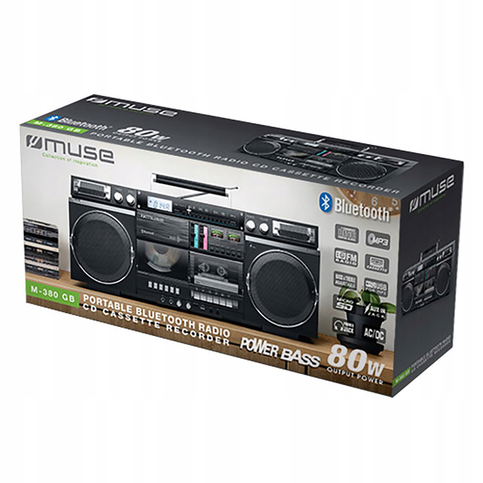 Wysoka moc wyjściowa 80W