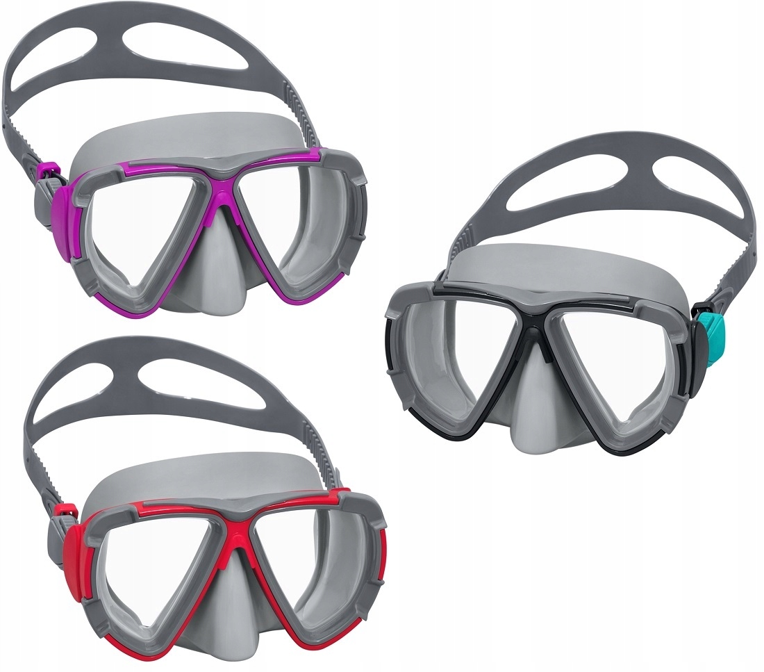 Bestway Dziecięca Maska do Nurkowania z Anatomicznym Paskiem – Idealna do zabawy w wodzie