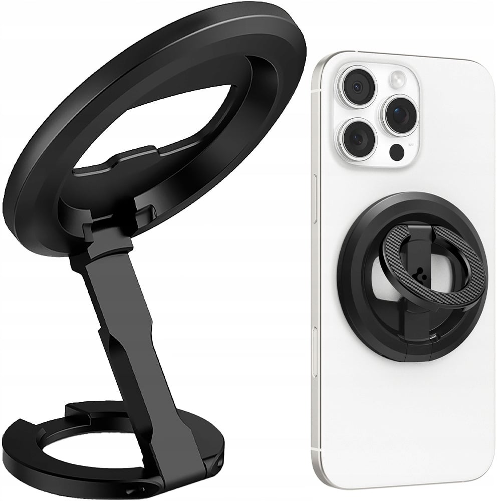 Wiele funkcji w jednym – Uchwyt na palec, podstawka i otwieracz