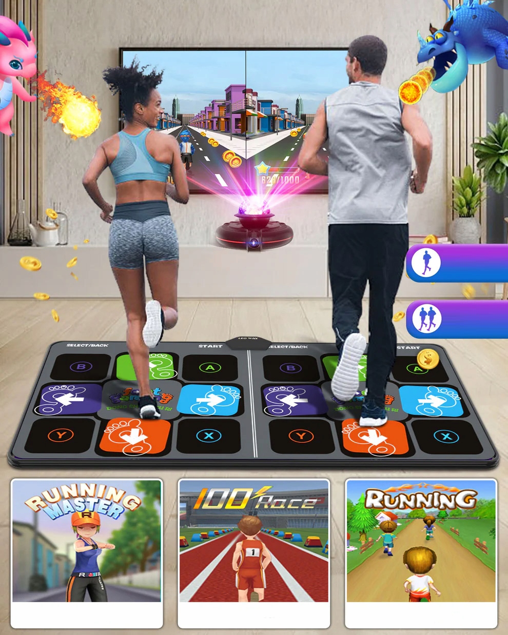 Gry taneczne, sportowe i zręcznościowe dla dzieci