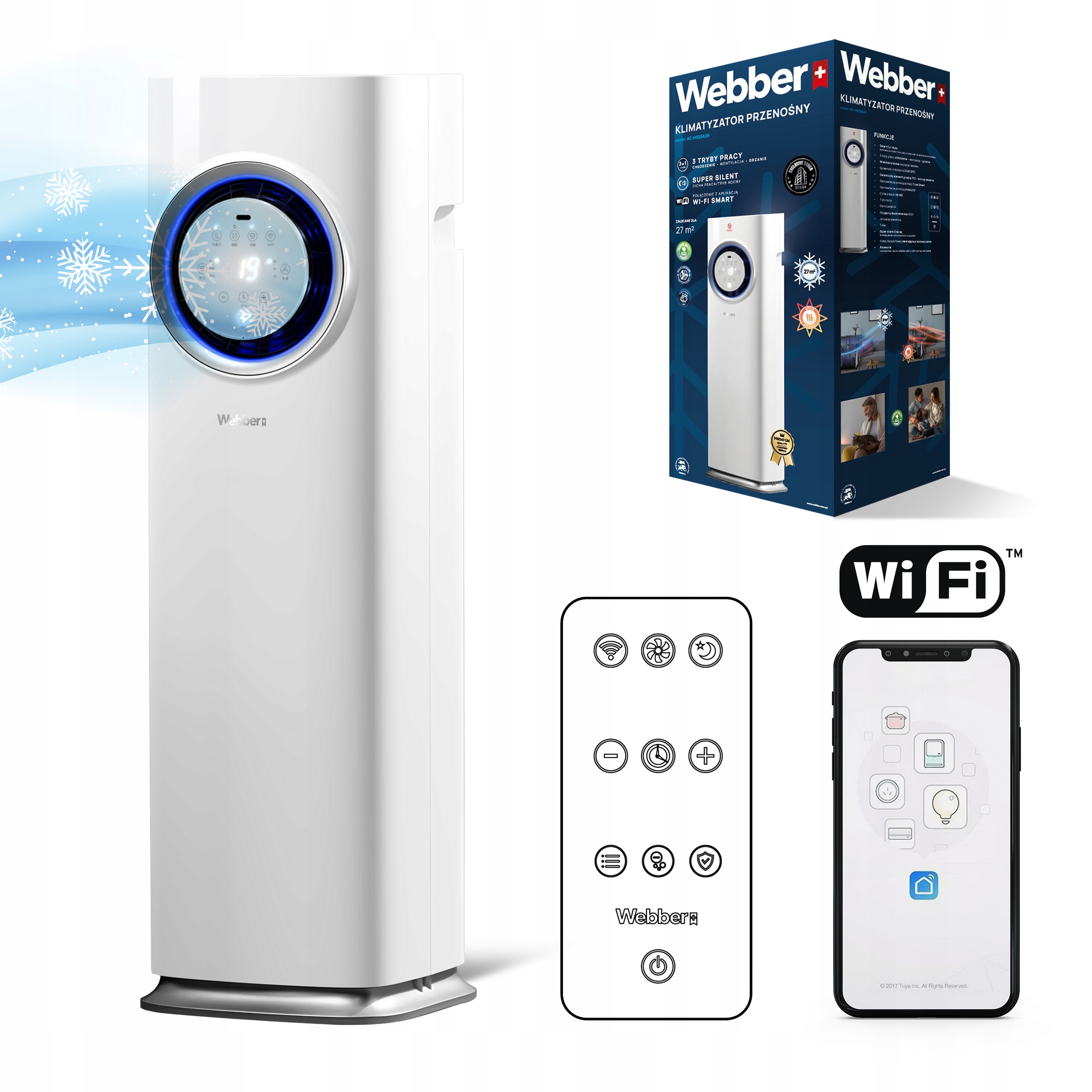 Cicha praca i nowoczesne sterowanie Wi-Fi