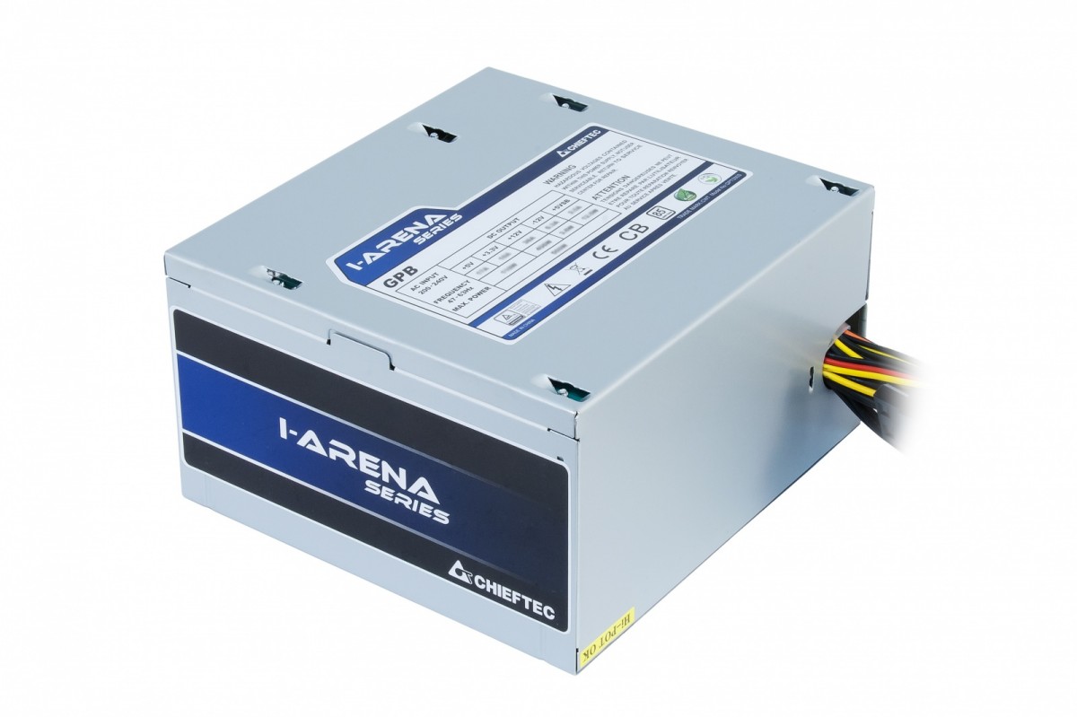 Zasilacz Chieftec iArena 500W (GPB-500S) – Wydajność i niezawodność w jednym