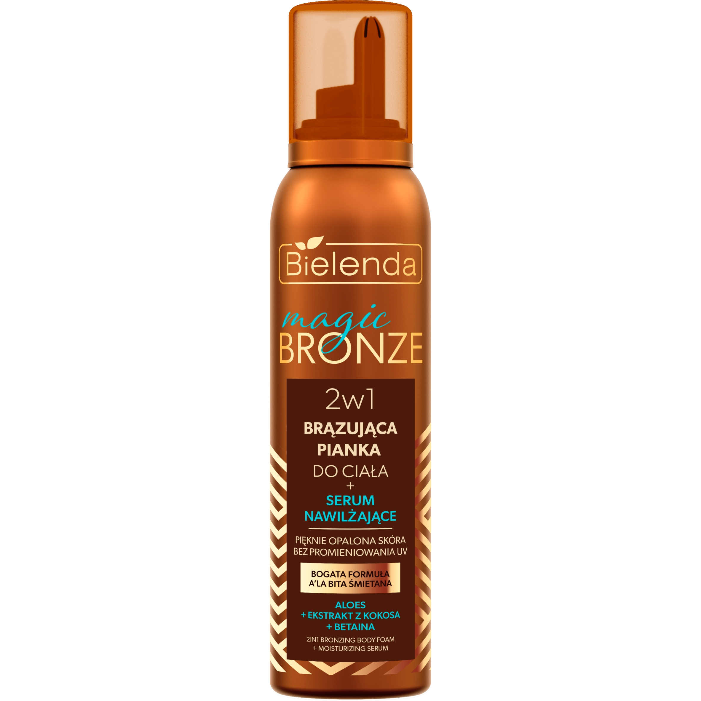 Magic Bronze 2w1 Brązująca Pianka do Ciała + Serum Nawilżające – opalenizna bez słońca