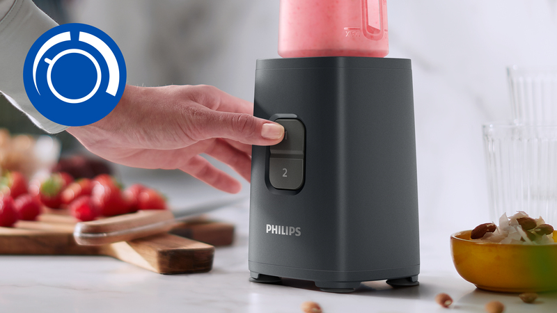 Funkcje kruszenia lodu i miksowania z dwoma ustawieniami prędkości