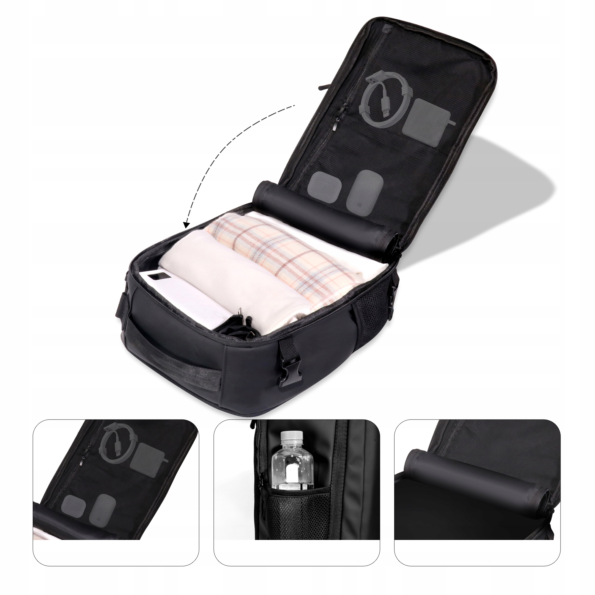 Pojemność 20 litrów – Przestronność i organizacja