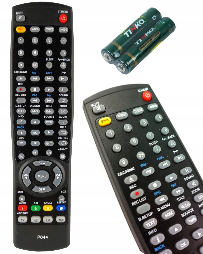 Wygodne zasilanie – 2 x AAA