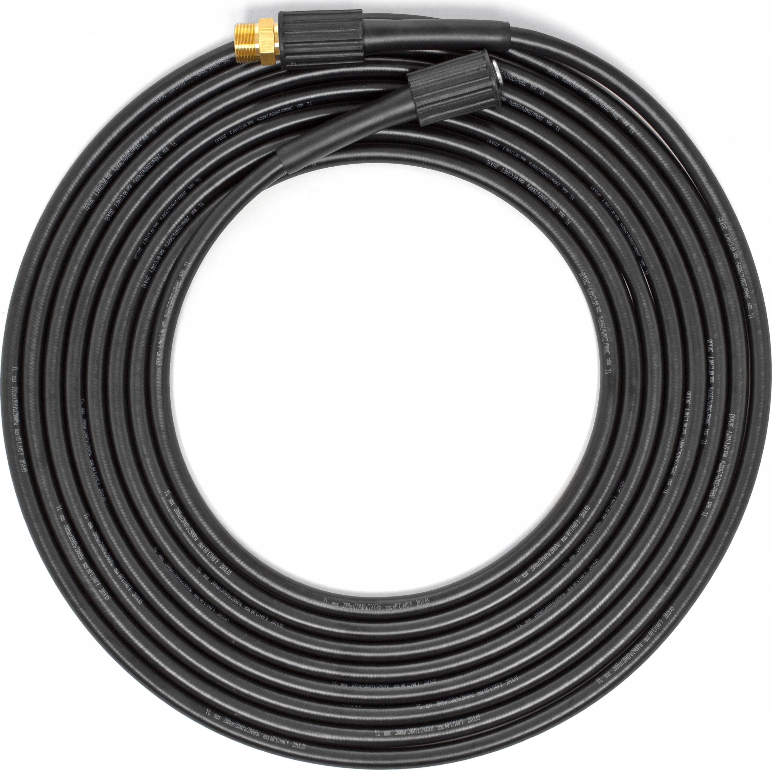 Wąż Przedłużający Przedłużka 10m DN6 do Myjek Ciśnieniowych Lehmann Lavor Black Decker Parkside