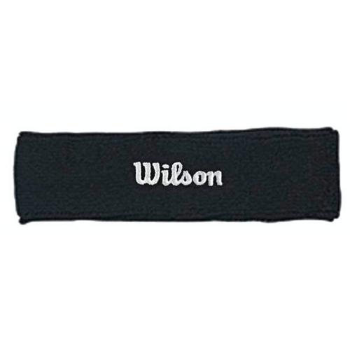 OPASKA TEN. NA GŁOWĘ WILSON WR5600170 czarna, białe logo
