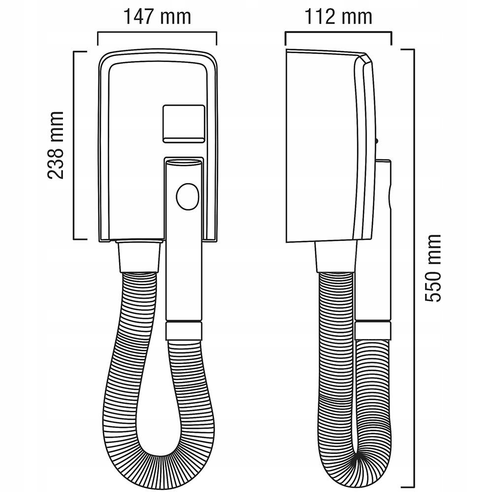 Kompaktowy i wydajny design – Suszarka ścienna Valera Hotello
