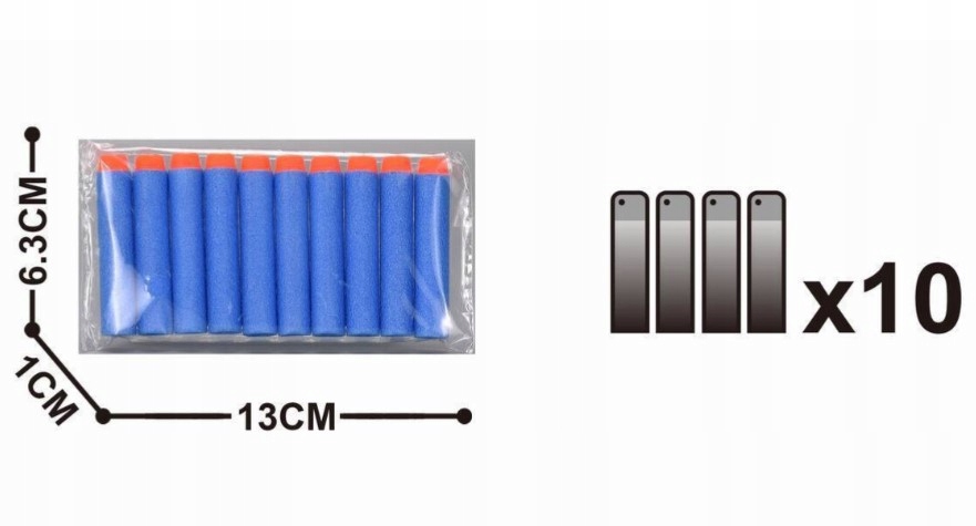 Zestaw zawiera 10 sztuk – Doskonały wybór na prezent