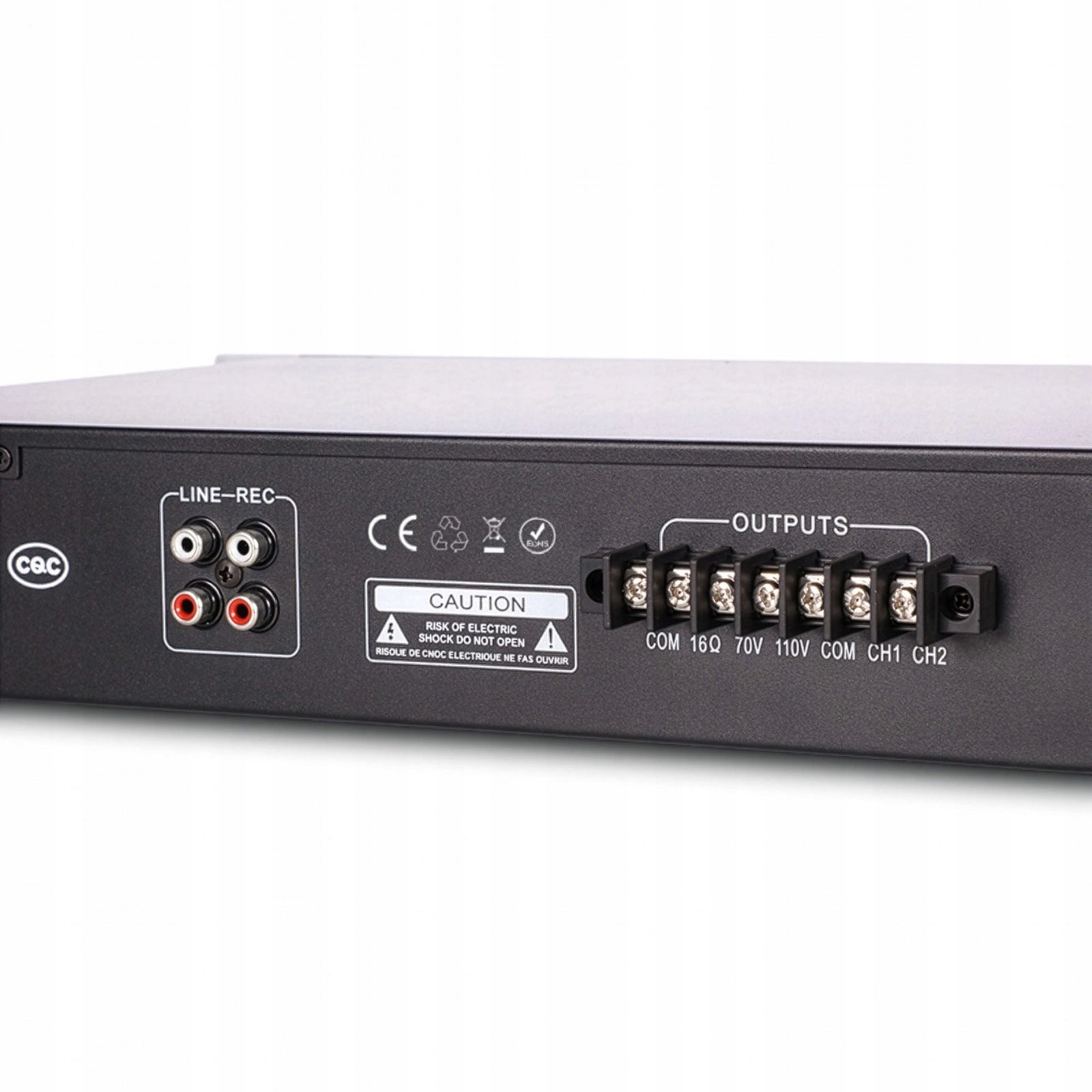 Technologia 100V – Równomierne rozprowadzanie dźwięku