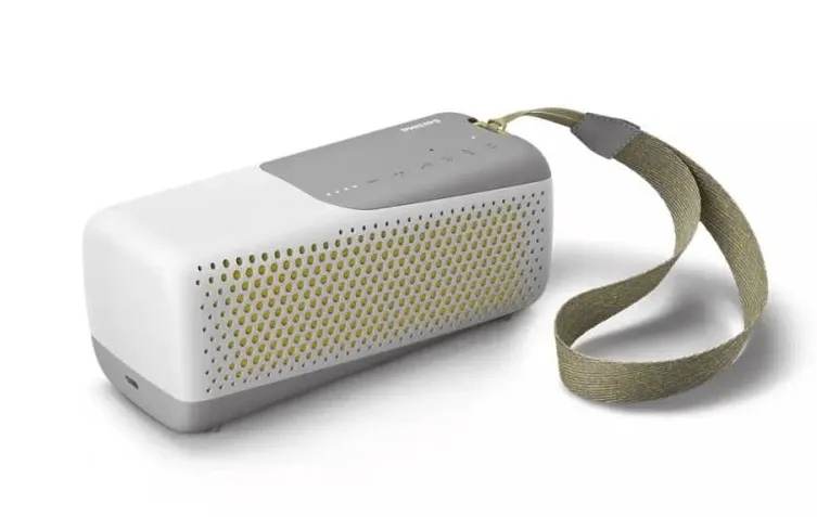 Głośnik Bluetooth Przenośny Philips Wireless Speaker Biały – Muzyka w każdym miejscu